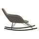 image 5 of Kolding Dark Grey Rocking Chair Grey