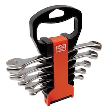 Bahco Chrome Polished Combination Spanner Set, 5 Piece