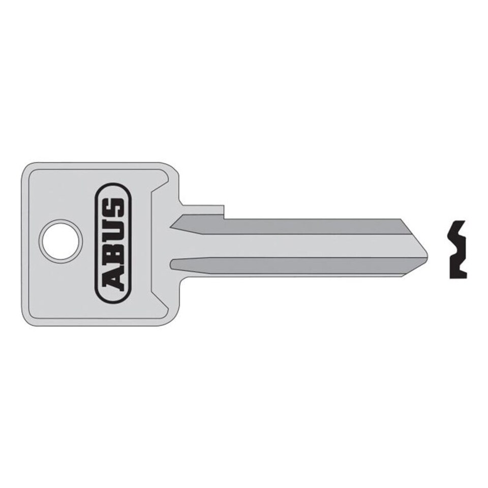 Abus Mechanical 85 Series Key Blanks - Multi Colour - 85/50 50mm +60 Right Hand Key Blank