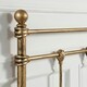 image 4 of Bayford Traditional Vintage Style Brass Metal Bed Frame (Double)