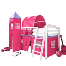 Tent, Tower & Tunnel for Midsleeper Cabin Bed in Pink