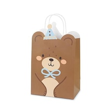 Teddy Bear Medium Brown Gift Bag 29cm | Brown | 1