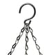 image 5 of Primrose Wire Criss Cross Hanging Basket Plant Pot Planter with Coco Liner 35cm
