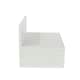 image 7 of Pair of Kelly Wall-Mounted Bedside Cabinets with Drawer - Modern Floating Bedside Tables | White | White | One Size | 2