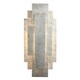 image 1 of Forlì 2 Light Wall Lamp Antique Silver Leaf
