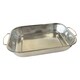 image 1 of Buckingham Stainless Steel Micro Perforated Rectangular Serving Basket Colander Dish , 37.5 cm