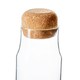 image 4 of Argon Tableware Glass Storage Bottle with Cork Lid - 375ml