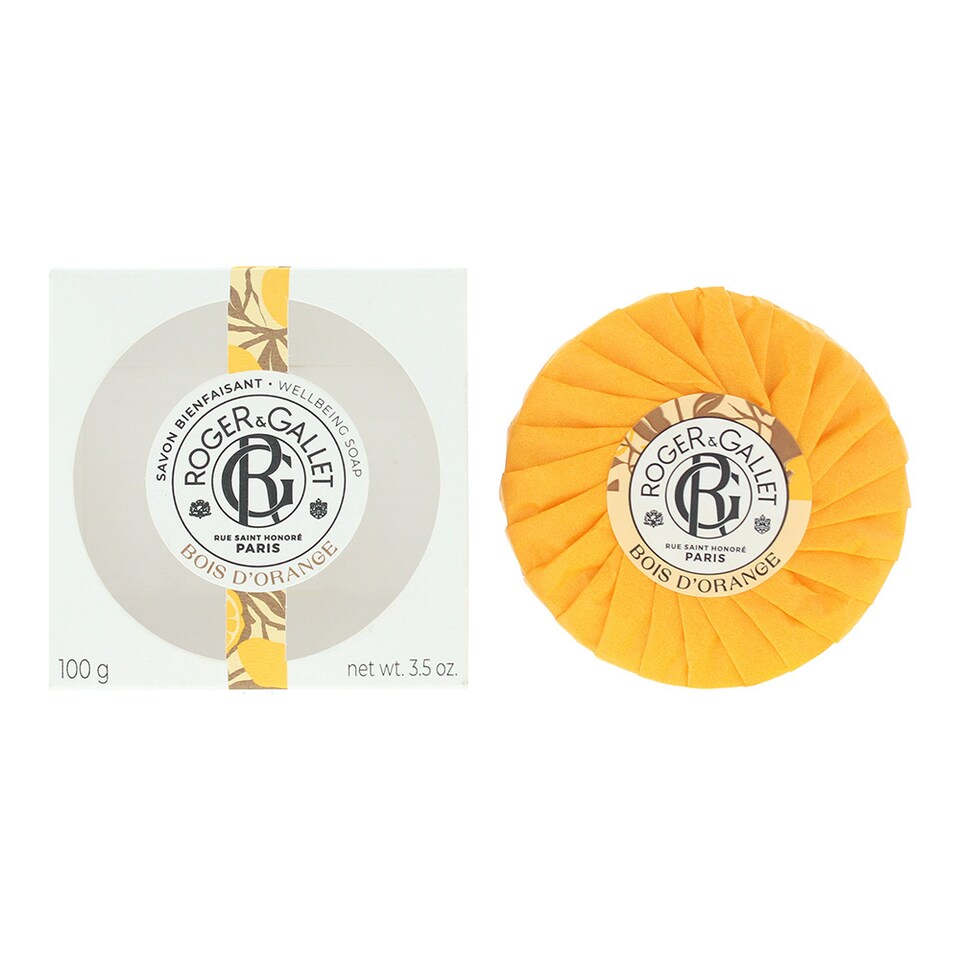 image 1 of Roger & Gallet Bois D'orange Wellbeing Soap 100g
