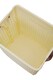 image 6 of Living and Home Foldable Laundry Basket with Wheels, L | Cream | L