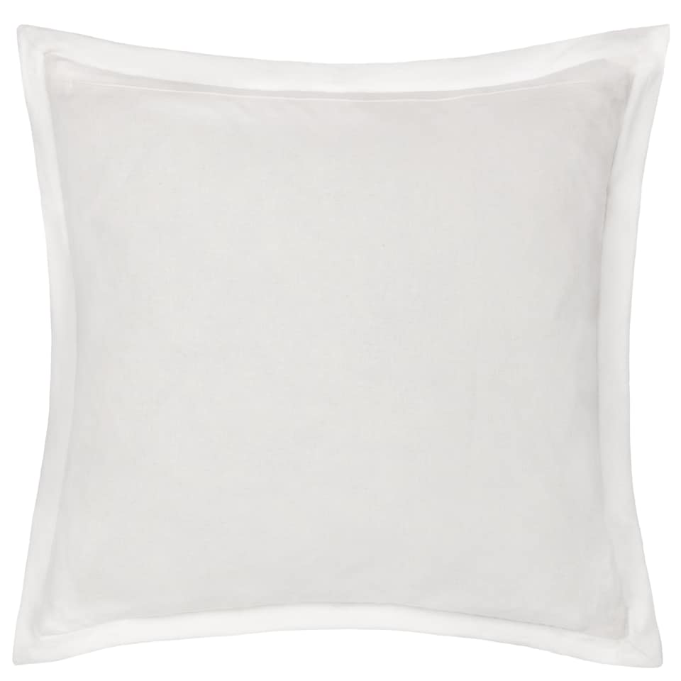 image 1 of Paoletti Embroidered Cushion, Green, 50 x 50cm