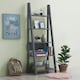 image 2 of Ladder Bookcase 5 Tier