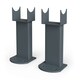 image 1 of Typhoon Designer Radiator Feet - Anthracite