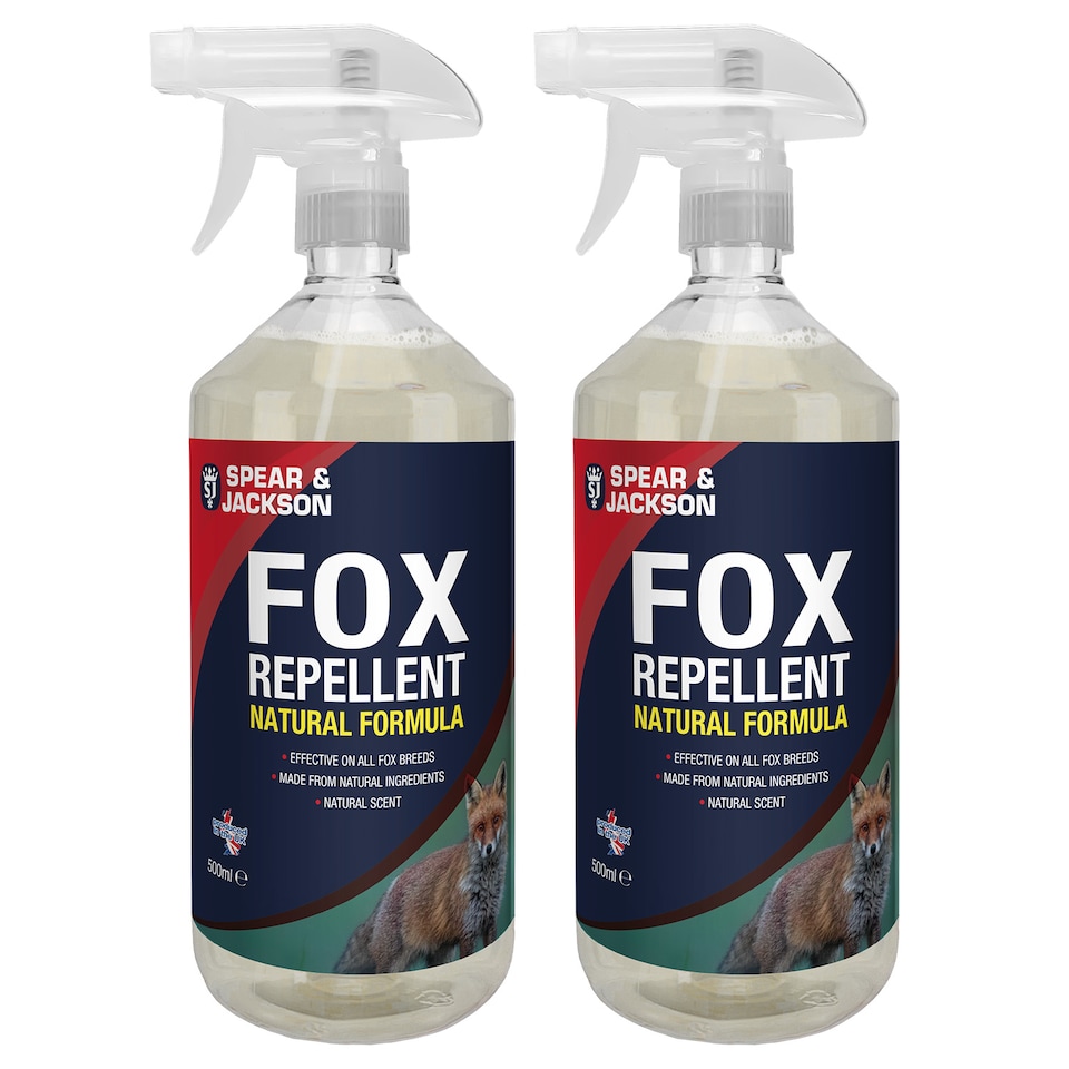 image 1 of Spear & Jackson Fox Repellent 2 x 500ml