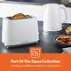 image 8 of GEEPAS Opus 2 Slice Toaster with 7 Level Browning Control, 900W | White