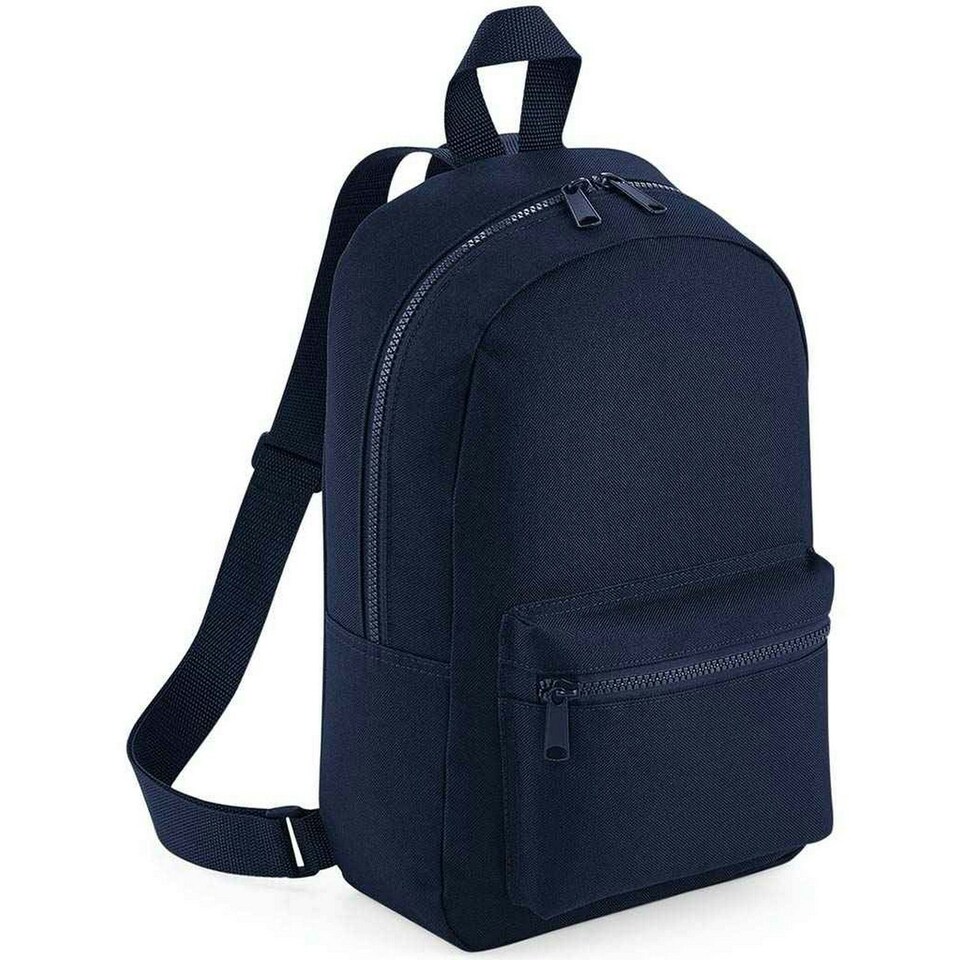 image 1 of Bagbase Essential Fashion Mini Backpack - French Navy - One Size