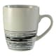 image 1 of Middag Set Of 4 White And Bark Effect Mugs