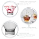 image 2 of Bormioli Rocco Ypsilon Ice Cream Bowls - 375ml - Pack of 6 | Clear | Clear