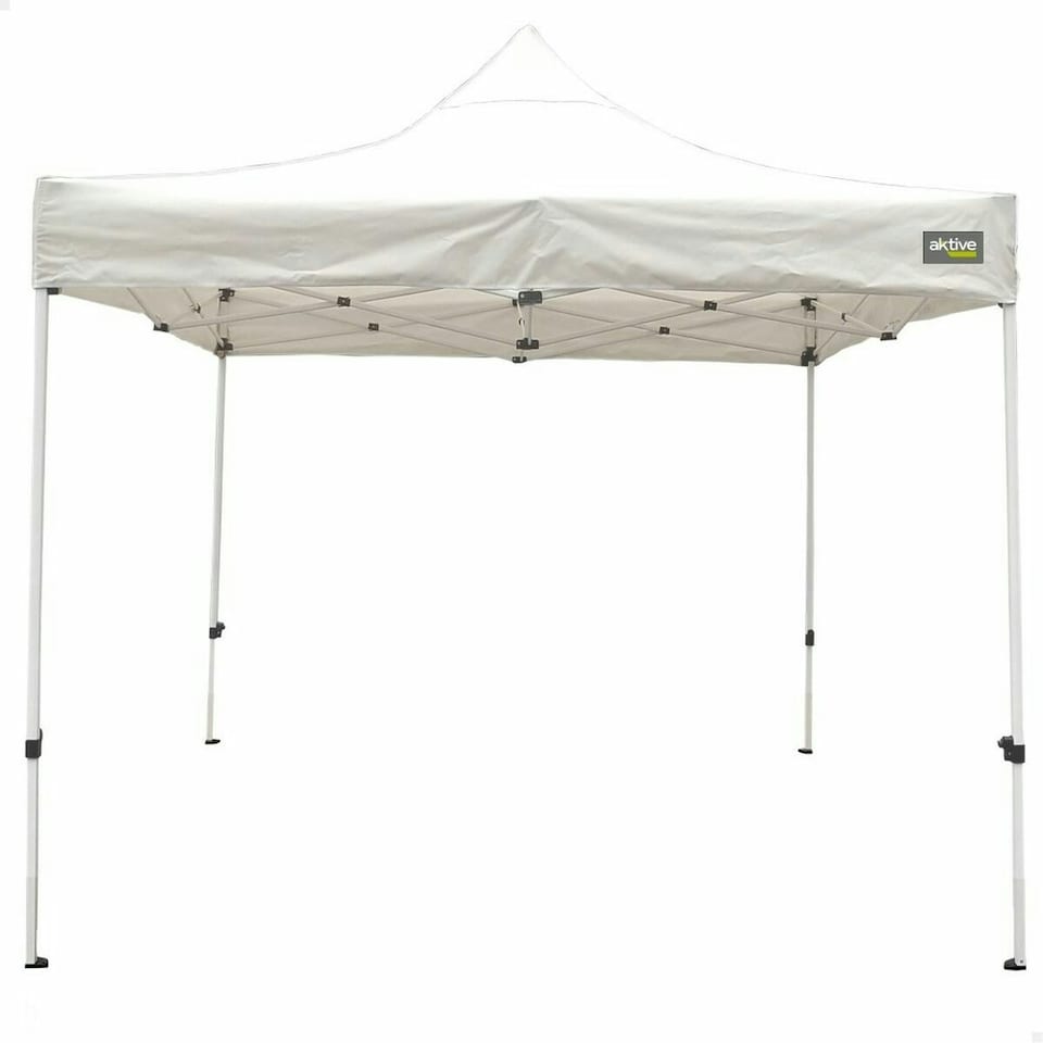 image 1 of Gazebo Colorbaby Foldable Adjustable height Steel 300 x 300 x 220 cm