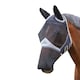 image 2 of Shires Fine Mesh Horse Fly Mask With Ears & Nose - Black - Small Pony
