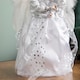 image 6 of 30cm White & Silver Christmas Tree Top Fairy Angel House Decoration Ornament