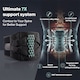 image 4 of Centra Back Support Belt Lower Back Pain Relief Breathable 3D Lumbar 7 Stays | Black | L