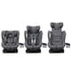 image 3 of Cozy N Safe Fitzroy+ i-Size Car Seat 40-150cm, Extended Rear Facing, Forward & Rear Facing, 5 Point Harness, Side Impact Protection, Adjustable Headrest, Cup Holder, Birth to 12 Years (Slate)