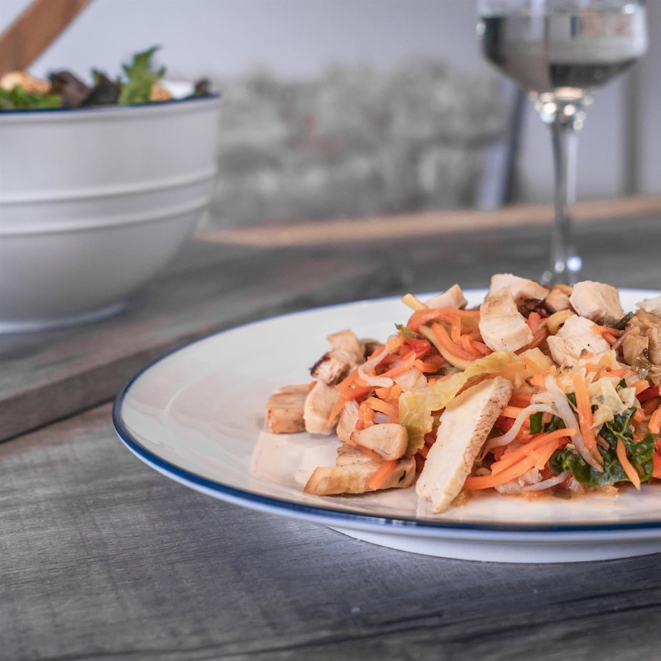 image 1 of Nicola Spring 20 Piece White Farmhouse Dinner Set