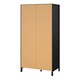 image 4 of Madrid Wardrobe with 2 Doors in Matt Black