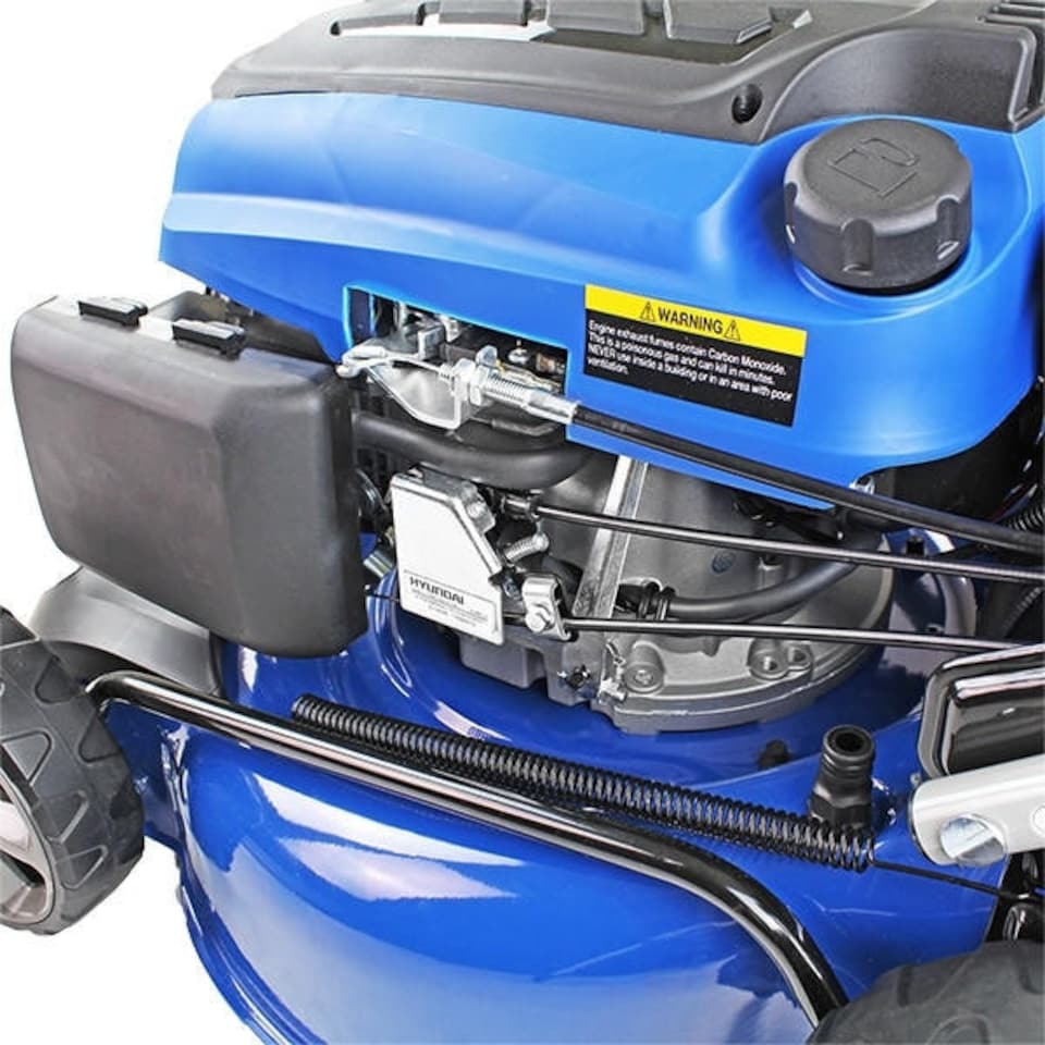image 1 of Hyundai 18"/46cm 139cc Electric-Start Self-Propelled Petrol Lawnmower | HYM460SPE