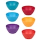 image 2 of 6x Small Plastic Bowls | Multi | 1