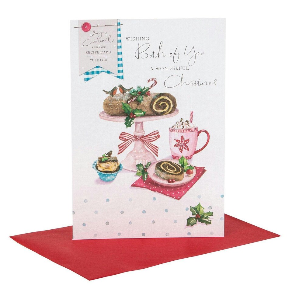 image 1 of Christmas Card To Both 'Yule Log Recipe'