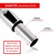 image 5 of SPARES2GO Universal Adjustable Telescopic Pipe Vacuum Cleaner Rod (32mm)