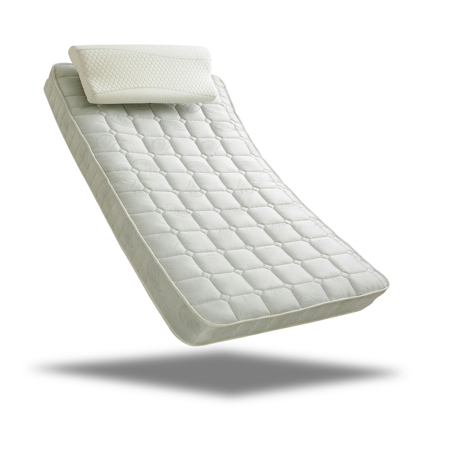 image 1 of Sareer Economical Coil Sprung Mattress 3ft - Single White | Single