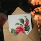 image 3 of Pierre-Joseph Redouté Art Card Camelia Vintage Floral Illustration