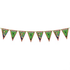 Minecraft Paper Triangle Flag Bunting Banner 2m