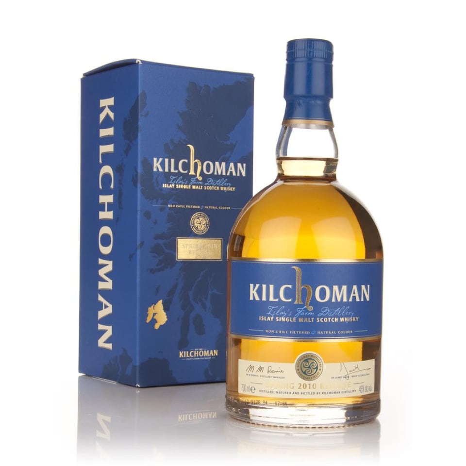 image 1 of Kilchoman - Spring 2010 Islay Single Malt Scotch 2007 3 year old Whisky | Multi | Kilchoman - Spring 2010 Islay Single Malt Scotch - 2007 3 year old Whisky 70cl 46% ABV | 1