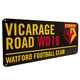 image 1 of Watford FC Street Sign - Black/Yellow - One Size