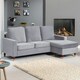 image 1 of Hendrick Reversible Corner Sofa - Grey