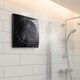 image 2 of 100mm Duct Size Obsidian Black Standard Ventilation Fan Air Flow Extractor