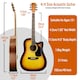 image 8 of MX by 3rd Avenue Cutaway Acoustic Guitar Pack Orange