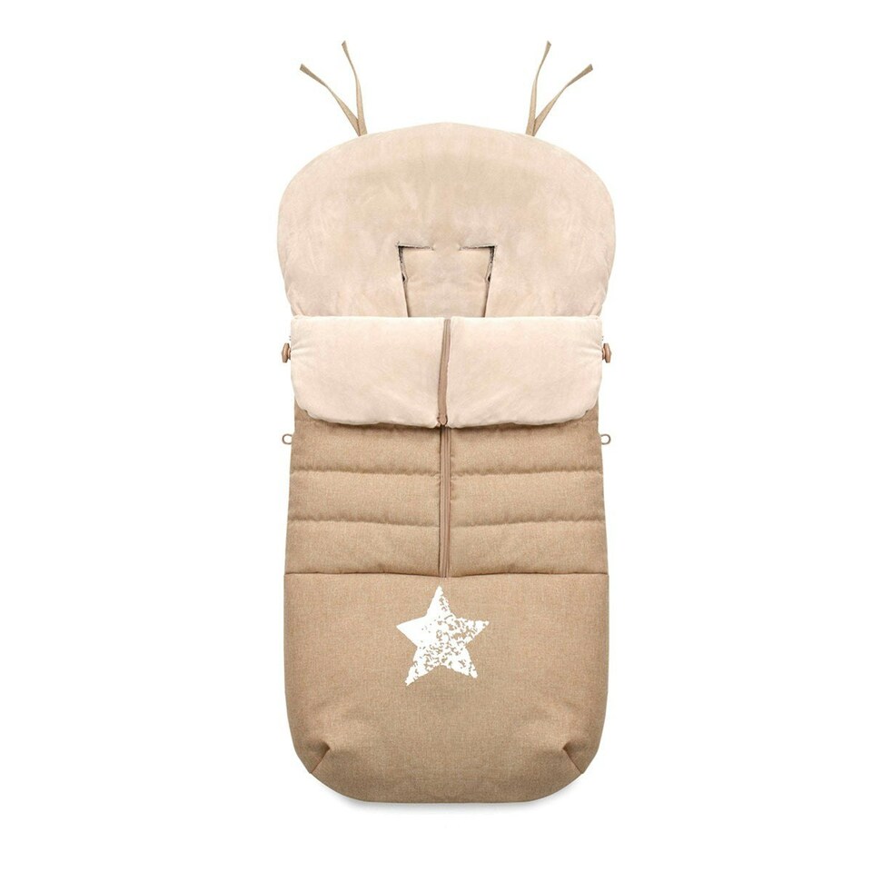 image 1 of Jane Nest 3in1 Pushchair Footmuff Brown | Sesame