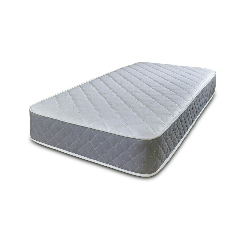 image 1 of Spring Coil Diamond Grey Essentials Mattress Foam Free Spring Coil Grey | Single