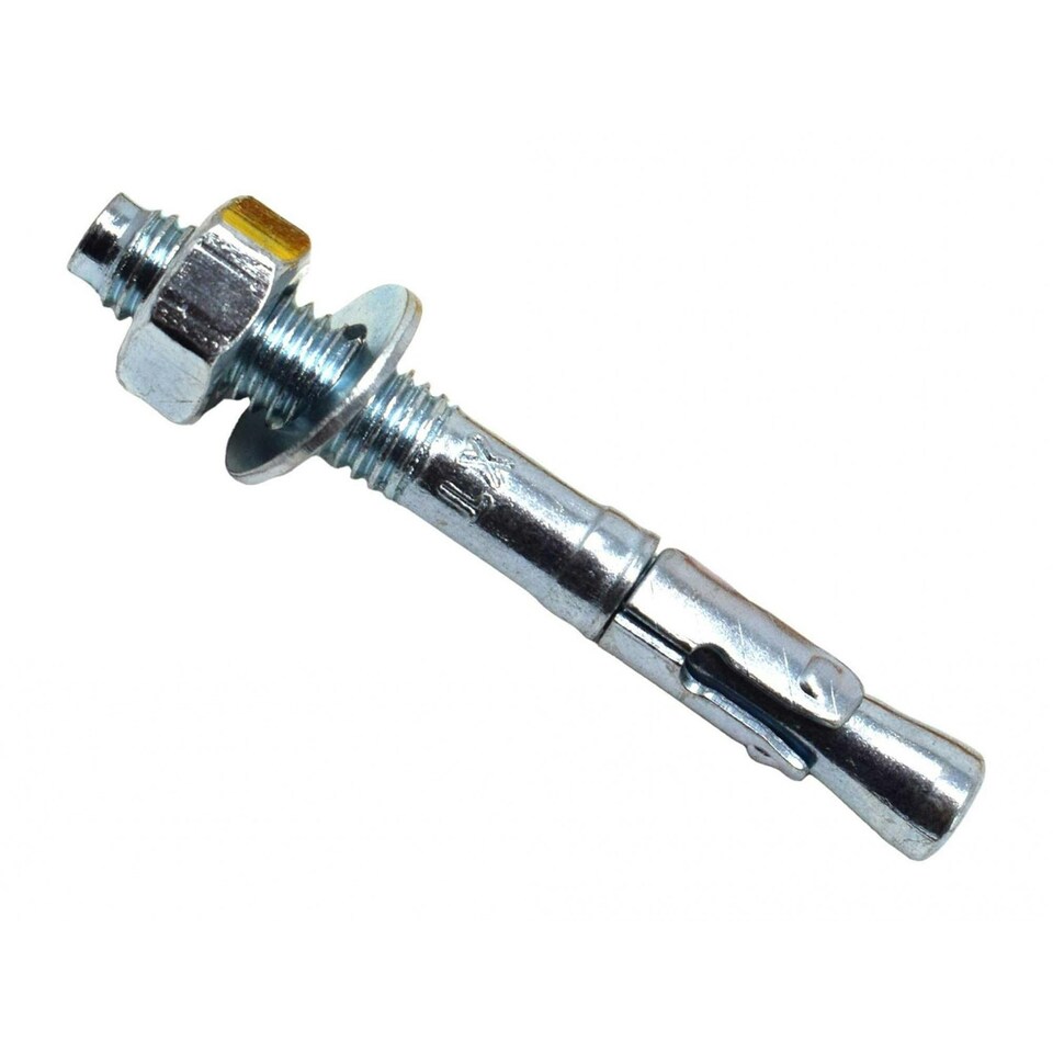 Masonmate Zinc Plated Through Bolt - Zinc Plated - M8 x 65mm (100)