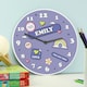 image 2 of Personalised Positive Vibes Wooden Childrens Clock