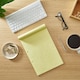 image 4 of Pack of 6 Rhino A4 Yellow Paper 100 Page 8mm Lined with Margin Refill Pads