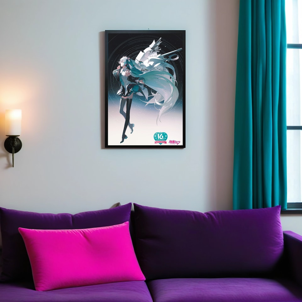 image 1 of Hatsune Miku Happy 16th Birthday Miku 61 x 91.5cm Maxi Poster