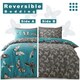 image 6 of Gertie Printed Duvet Cover Set Reversible Polycotton Beddings Multi | Single