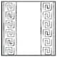 image 3 of Egyptian pattern (Picture Frame) Black | XS