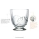 image 5 of Low Ball Glass: 1 x 250ml La Rochere Belle Ile Footed Tumbler , Glass
