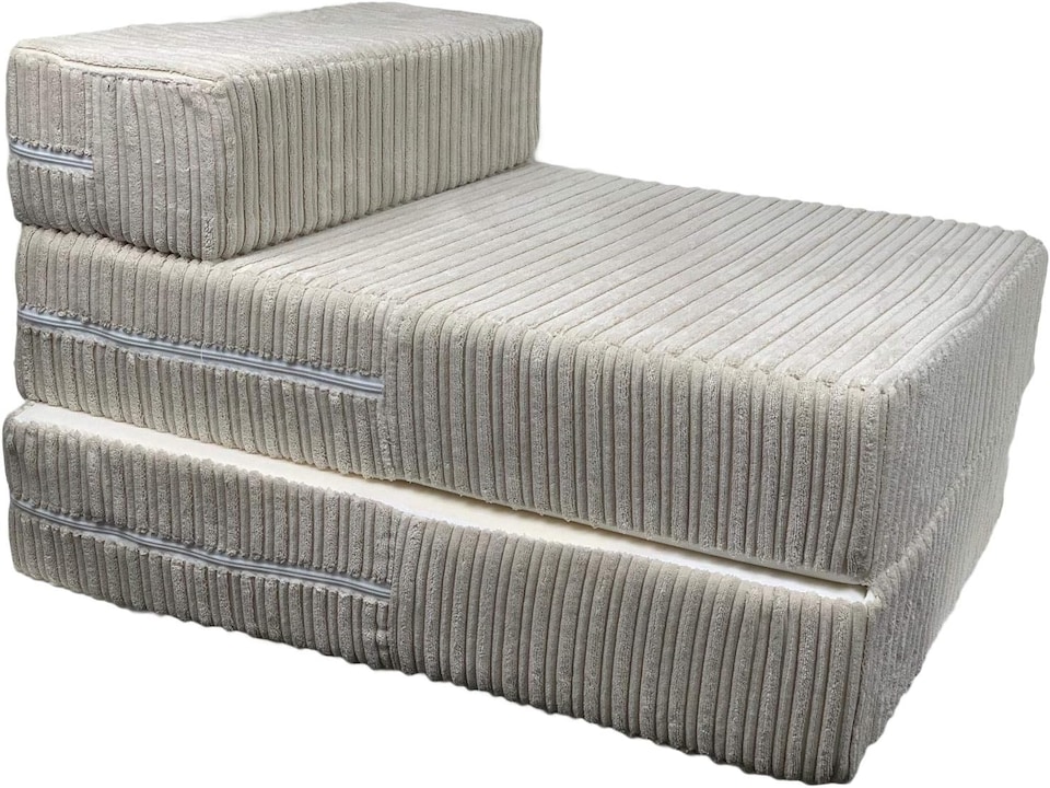 image 1 of Jumbo Cord Z Bed Fold Out Chair Sofa Lounger